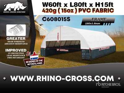 Rhino-Cross C608015S Bâtiment d'entreposage (Unused)
