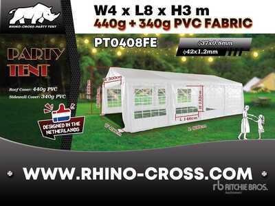 Rhino-Cross PT0408FE Party Tent (Unused)