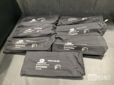 (7) Hardigg 472-MEDLEGSET Table Leg Sets