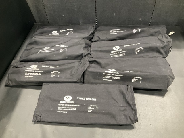 (7) Hardigg 472-MEDLEGSET Table Leg Sets (7) Hardigg 472-MEDLEGSET Table Leg Sets