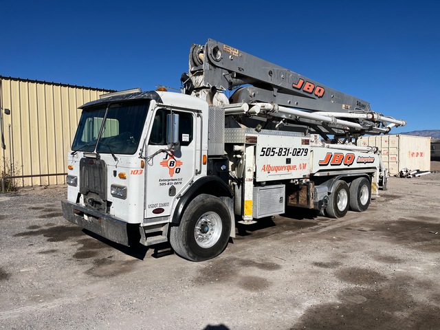 2014 Peterbilt PB320 Concrete Pump Truck 2014 Peterbilt PB320 Concrete Pump Truck