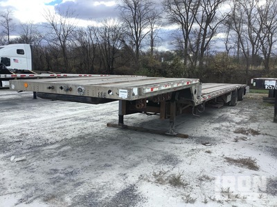 2003 Transcraft 52 ft T/A Spread Axle Step Deck Trailer