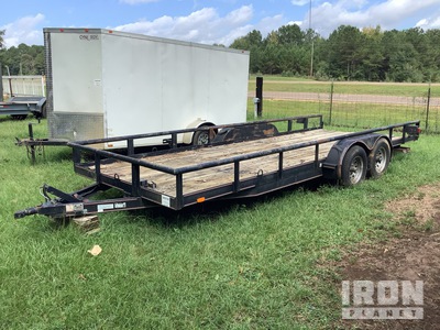 2022 Triple R 82X20 TDM-2-5200 20 ft T/A Utility Trailer