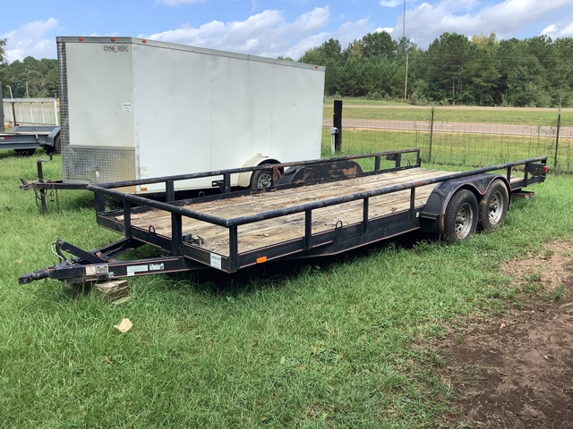 2022 Triple R 82X20 TDM-2-5200 20 ft T/A Utility Trailer