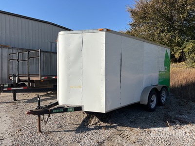 2015 Haulmark PPT7X14DT2 14 ft T/A Enclosed Trailer