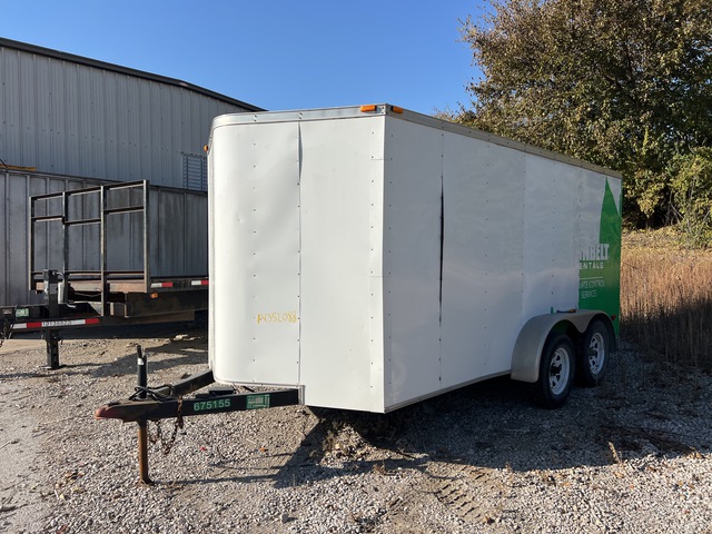 2015 Haulmark PPT7X14DT2 14 ft T/A Enclosed Trailer