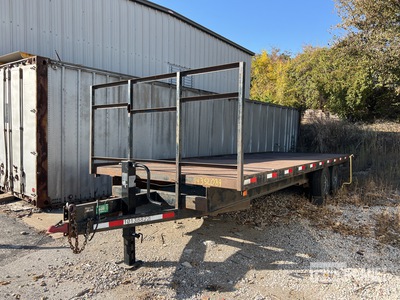 2015 Scotts Custom Trailers 6 ton 24 ft T/A Pritsche Anhänger