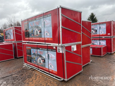 2025 HIlls Industrial 1005026 50 ft x 100 ft Storage Building (Unused)