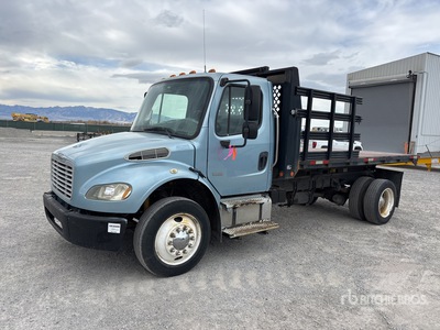 2006 Freightliner M2 106 4x2 Flatbed Dump Truck