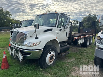 2005 International DuraStar 4400 4x2 6x2 Gas Cylinder Delivery 平台トラック