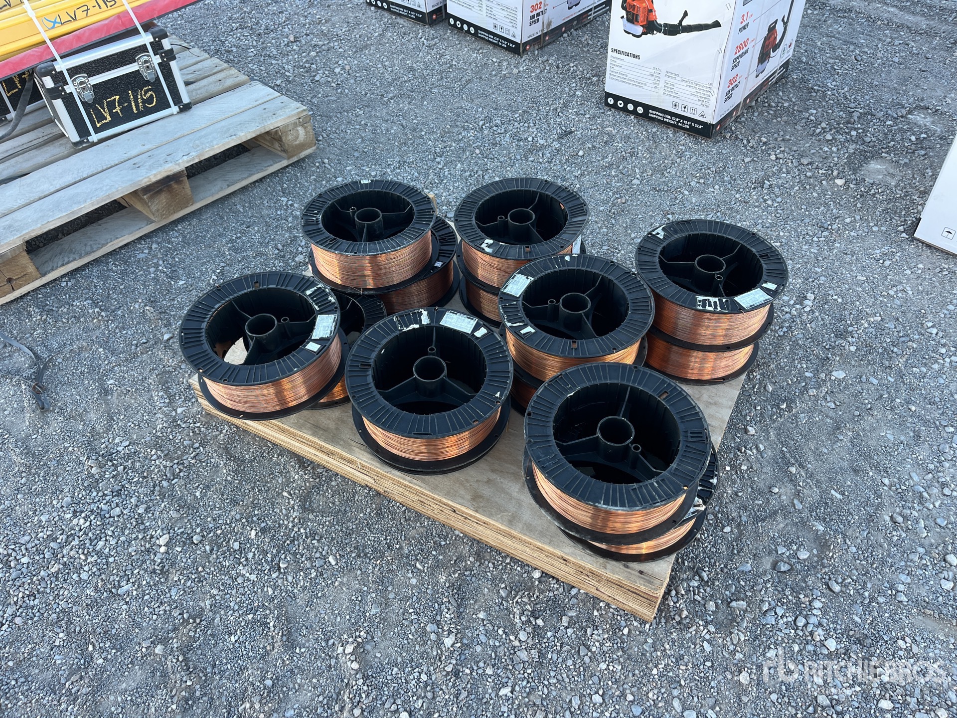 Quantity of (14) Steel MIG Welding Wire