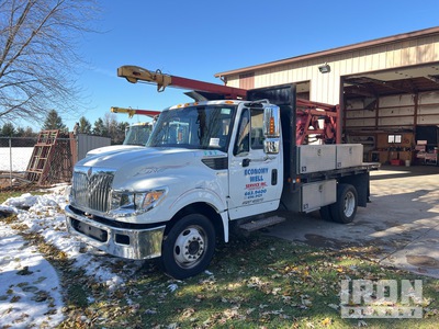 Rawson-Koenig 08HUU-4LCSL 8000 lb Straight Boom on 2013 International TerraStar 4x2 Boom Truck