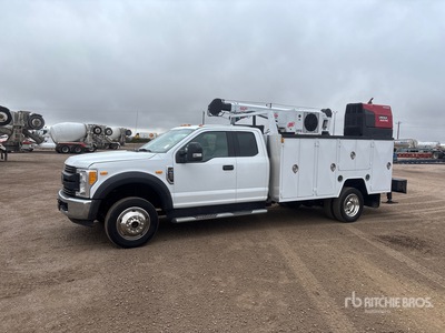 2017 Ford F-550 XL 4x4 Extended Cab Service Truck