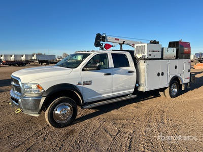 2018 Ram 5500 4x4 Crew Cab Servicewagen