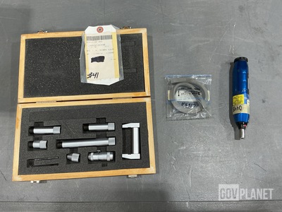 (1) Caliper Set, (1) Torque Screwdriver, (3) Preformed Packings & Assorted Items