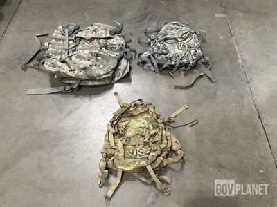 (24) Assault Packs, (9) Field Packs & (10) Large Field Packs