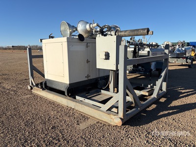 2010 Perkins 35 kVA Skid-Mounted Generador