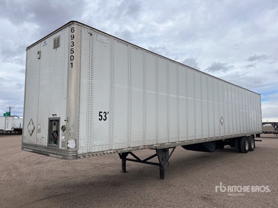 2014 Hyundai VC2530152-AJS 53 ft x 102 in T/A Van Trailer