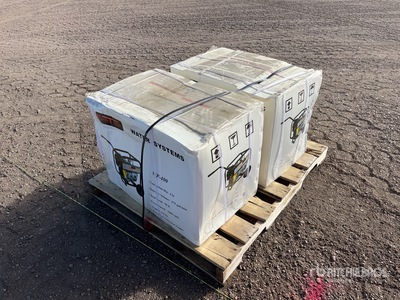 Quantity of (2) Skid-Mounted Pompe à eau