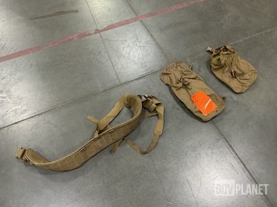 (50) Individual Belts, (121) Hydration Pouches & (129) Sustainment Pouches