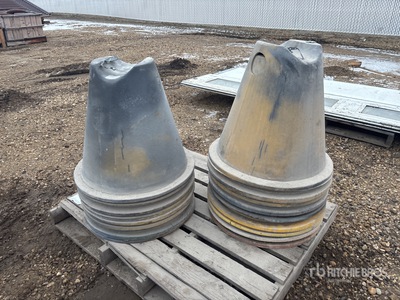 Quantity of 2 ft Pipeline Cones