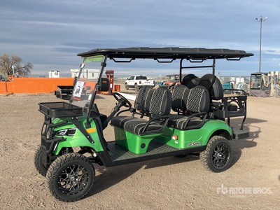 Spark 6 Seat Limousine Electric Golf Cart