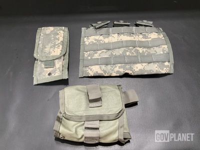 (208) M4 Two Mag Pouches, (44) M4 Three Mag Pouches & Assorted Items