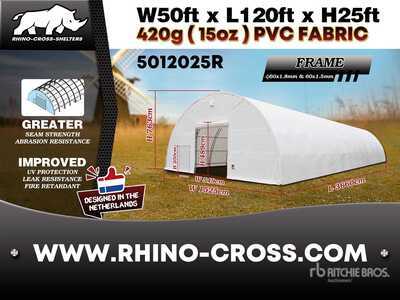 Rhino-Cross 5012025R Storage Building (Unused)