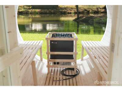IntoRelax 1818P Panorama Glas Barrel Sauna (Unused)