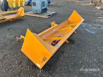 2025 Industrias America F10T 10 Ft Hydraulic Box Scraper (Unused)