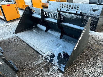 2025 Industrias America S90 90 in General Purpose Skid Steer Bucket (Unused)