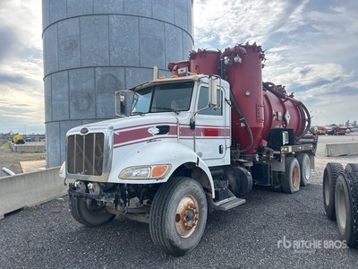 2013 Peterbilt 348 6x4 Vacuum Tanker Truck (Inoperable)