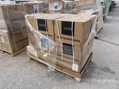 Quantity of (10) Solar Systems Auto Transformer (Unused)