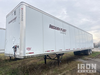 2009 Wabash 53 ft x 102 in T/A Van Trailer