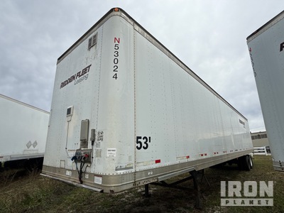 2003 Great Dane 7411TP-SA 53 ft x 102 in T/A Van Trailer