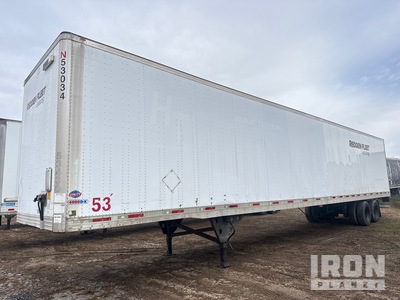 2008 Utility VS2DX 53 ft x 102 in T/A Van Trailer