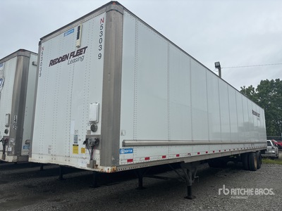 2012 Stoughton 53 ft T/A Gesloten aanhangwagen