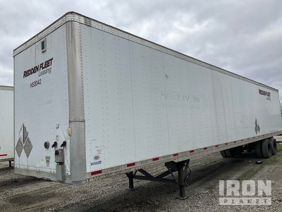 2011 Vanguard 53 ft x 102 in T/A Van Trailer