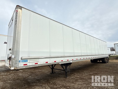 2012 Stoughton ZGPVW-535T-S-C-AR 53 ft x 102 in T/A Remolque de furgoneta