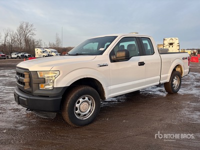 2016 Ford F-150 XL 4x4 Extended Cab Pickup