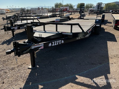 2026 Industrias America 227T 22 Ft T/A Tilt Deck Trailer (Unused)