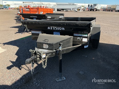 2026 Industrias America FT510 10 ft T/A Remorque à Benne Utilitaire (Unused)