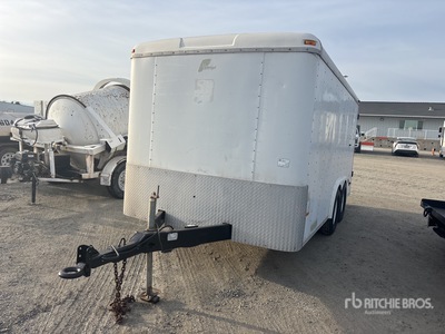 1999 Pace 14 ft T/A Enclosed Trailer