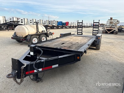 2006 Towmaster 18 ft T/A Flatbed Trailer