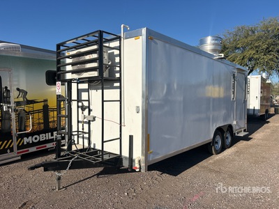 2025 The Fud Trailers 20 ft T/A عربة تقديم الطعام