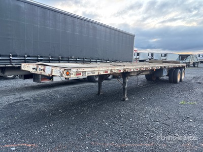 1979 Fontaine 40 ft T/A Flatbed Trailer