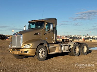 2012 Kenworth T660 6x4 Cabeza Tractora Cabina Corta