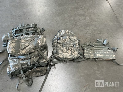 (27) Fighting Load Carriers, (32) Assault Packs & Assorted Items