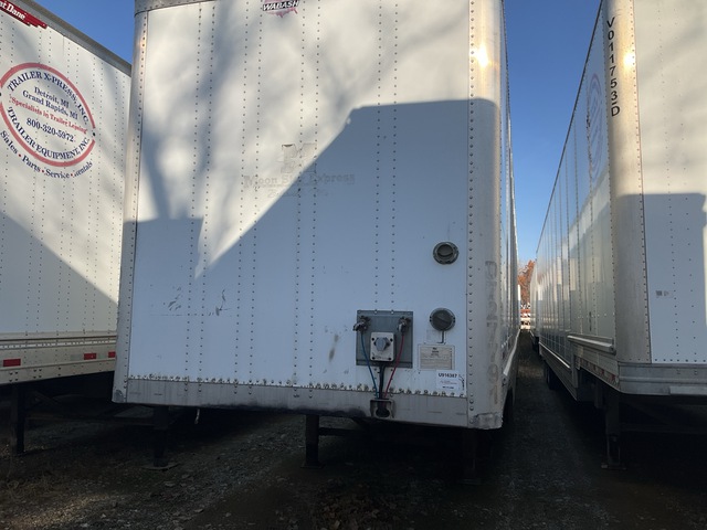 2016 Wabash 53 ft T/A Van Trailer