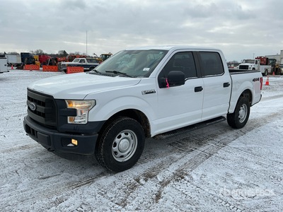 2016 Ford F-150 XL 4x4 Crew Cab Pickup